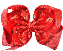 Load image into Gallery viewer, 8 inch Sequin Bows
