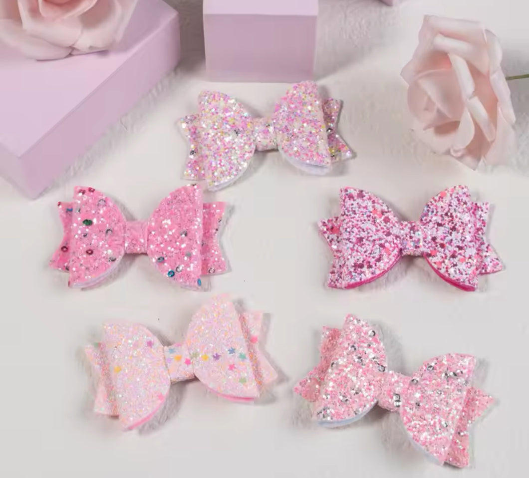 4 inch Sequin Bows