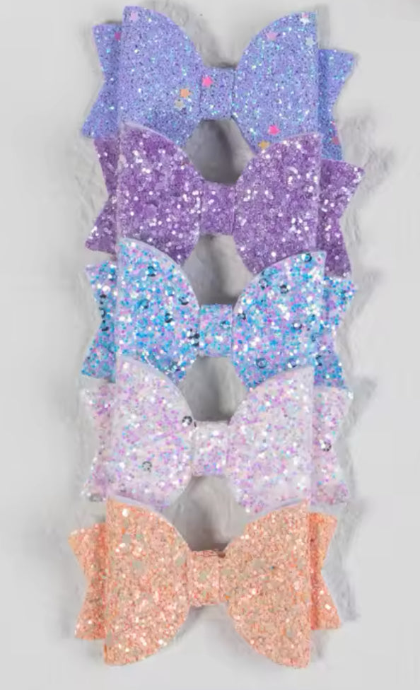 4 inch Sequin Bows p