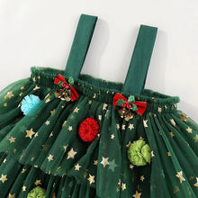 Load image into Gallery viewer, Christmas Tree Dress- Green
