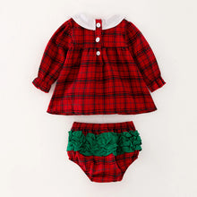 Load image into Gallery viewer, Christmas Red Plaid Bubble
