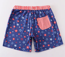 Load image into Gallery viewer, Red White and Blue Swim
