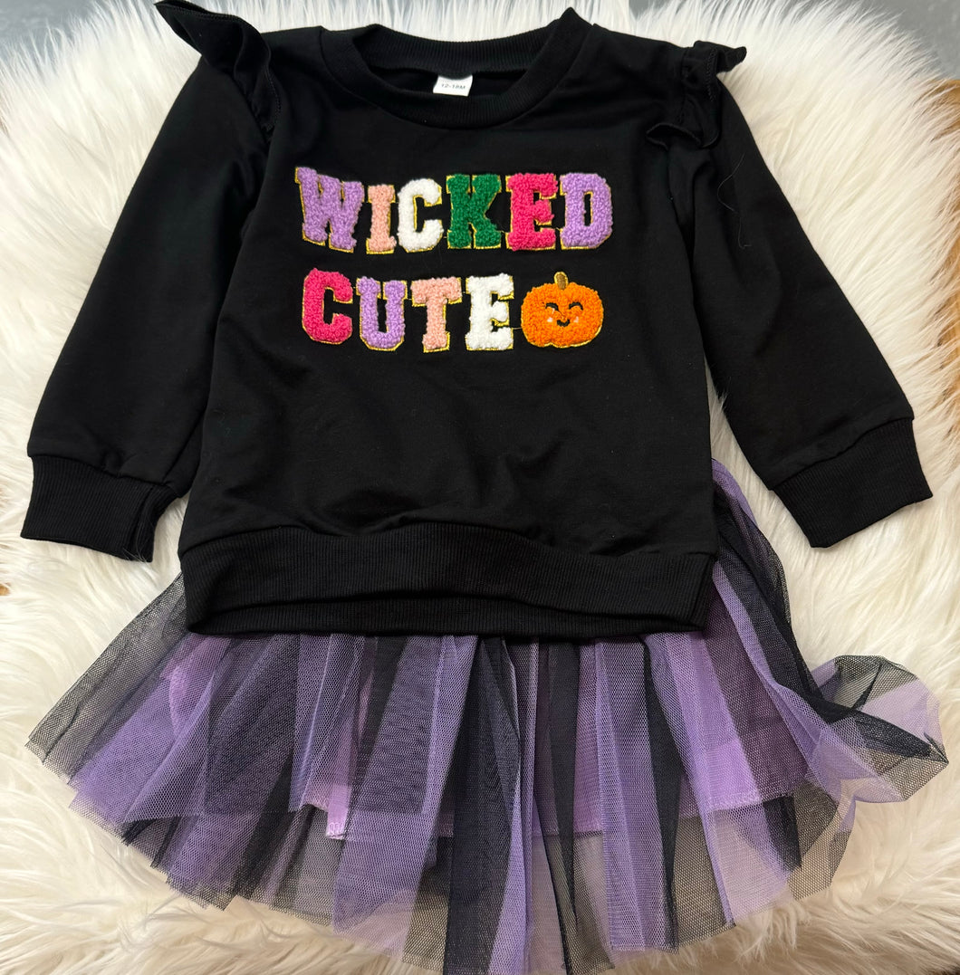 Wicked Cute Tulle Skirt Set